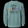 Unisex Midweight Pigment-Dyed Crewneck Sweatshirt Thumbnail