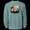 Unisex Midweight Pigment-Dyed Crewneck Sweatshirt Thumbnail