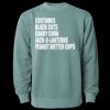 Unisex Midweight Pigment-Dyed Crewneck Sweatshirt Thumbnail
