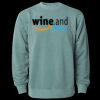 Unisex Midweight Pigment-Dyed Crewneck Sweatshirt Thumbnail