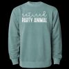Unisex Midweight Pigment-Dyed Crewneck Sweatshirt Thumbnail