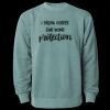 Unisex Midweight Pigment-Dyed Crewneck Sweatshirt Thumbnail