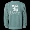 Unisex Midweight Pigment-Dyed Crewneck Sweatshirt Thumbnail