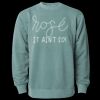 Unisex Midweight Pigment-Dyed Crewneck Sweatshirt Thumbnail