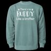 Unisex Midweight Pigment-Dyed Crewneck Sweatshirt Thumbnail