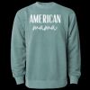 Unisex Midweight Pigment-Dyed Crewneck Sweatshirt Thumbnail