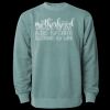 Unisex Midweight Pigment-Dyed Crewneck Sweatshirt Thumbnail