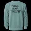 Unisex Midweight Pigment-Dyed Crewneck Sweatshirt Thumbnail
