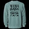 Unisex Midweight Pigment-Dyed Crewneck Sweatshirt Thumbnail