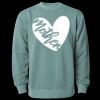 Unisex Midweight Pigment-Dyed Crewneck Sweatshirt Thumbnail