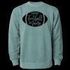 Unisex Midweight Pigment-Dyed Crewneck Sweatshirt Thumbnail