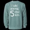 Unisex Midweight Pigment-Dyed Crewneck Sweatshirt Thumbnail