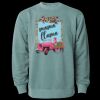 Unisex Midweight Pigment-Dyed Crewneck Sweatshirt Thumbnail