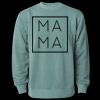 Unisex Midweight Pigment-Dyed Crewneck Sweatshirt Thumbnail