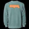 Unisex Midweight Pigment-Dyed Crewneck Sweatshirt Thumbnail