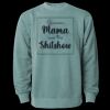Unisex Midweight Pigment-Dyed Crewneck Sweatshirt Thumbnail