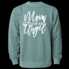 Unisex Midweight Pigment-Dyed Crewneck Sweatshirt Thumbnail