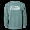 Unisex Midweight Pigment-Dyed Crewneck Sweatshirt Thumbnail