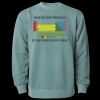 Unisex Midweight Pigment-Dyed Crewneck Sweatshirt Thumbnail