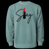 Unisex Midweight Pigment-Dyed Crewneck Sweatshirt Thumbnail