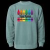 Unisex Midweight Pigment-Dyed Crewneck Sweatshirt Thumbnail