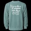 Unisex Midweight Pigment-Dyed Crewneck Sweatshirt Thumbnail