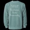 Unisex Midweight Pigment-Dyed Crewneck Sweatshirt Thumbnail