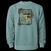 Unisex Midweight Pigment-Dyed Crewneck Sweatshirt Thumbnail