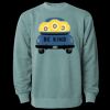 Unisex Midweight Pigment-Dyed Crewneck Sweatshirt Thumbnail