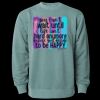 Unisex Midweight Pigment-Dyed Crewneck Sweatshirt Thumbnail
