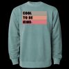 Unisex Midweight Pigment-Dyed Crewneck Sweatshirt Thumbnail