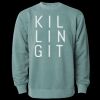 Unisex Midweight Pigment-Dyed Crewneck Sweatshirt Thumbnail