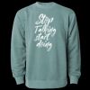 Unisex Midweight Pigment-Dyed Crewneck Sweatshirt Thumbnail