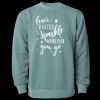 Unisex Midweight Pigment-Dyed Crewneck Sweatshirt Thumbnail