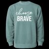 Unisex Midweight Pigment-Dyed Crewneck Sweatshirt Thumbnail