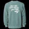 Unisex Midweight Pigment-Dyed Crewneck Sweatshirt Thumbnail
