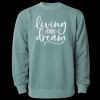 Unisex Midweight Pigment-Dyed Crewneck Sweatshirt Thumbnail