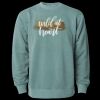Unisex Midweight Pigment-Dyed Crewneck Sweatshirt Thumbnail