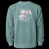 Unisex Midweight Pigment-Dyed Crewneck Sweatshirt Thumbnail