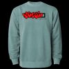 Unisex Midweight Pigment-Dyed Crewneck Sweatshirt Thumbnail