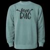 Unisex Midweight Pigment-Dyed Crewneck Sweatshirt Thumbnail