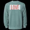 Unisex Midweight Pigment-Dyed Crewneck Sweatshirt Thumbnail