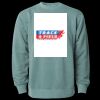 Unisex Midweight Pigment-Dyed Crewneck Sweatshirt Thumbnail