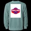Unisex Midweight Pigment-Dyed Crewneck Sweatshirt Thumbnail