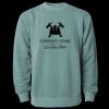 Unisex Midweight Pigment-Dyed Crewneck Sweatshirt Thumbnail