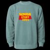 Unisex Midweight Pigment-Dyed Crewneck Sweatshirt Thumbnail