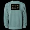 Unisex Midweight Pigment-Dyed Crewneck Sweatshirt Thumbnail