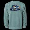Unisex Midweight Pigment-Dyed Crewneck Sweatshirt Thumbnail