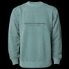 Unisex Midweight Pigment-Dyed Crewneck Sweatshirt Thumbnail
