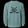 Unisex Midweight Pigment-Dyed Crewneck Sweatshirt Thumbnail